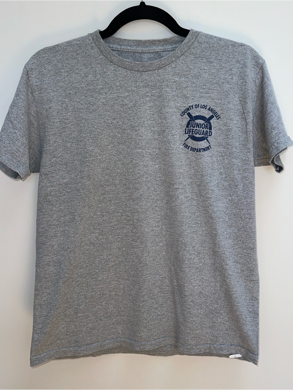 LA County Junior Lifeguard Grey T-Shirt